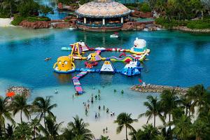 Wholesale Outdoor Adult Aflex Inflatable Water Park With Air Pump / Repair Material from china suppliers