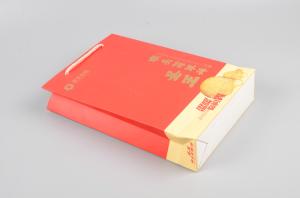 Wholesale Shopping Colored Kraft Bags Aqueous Coating Surface Food Grade Material from china suppliers