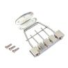 Buy cheap Jazz Bass Bridge Tailpiece Silver 4 Strings Low Tailpieces Replacement Zinc from wholesalers