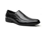 Slip on Loafers Black Durability Mens Casual Dress Shoes For Formal Events