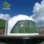 White Durable Geo Dome Tent For Living