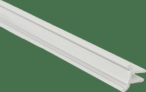 Wholesale White Internal PP Profile Channel Plastic Extrusion Single Color Door Weather Stripping from china suppliers