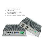Fanless Industrial Embedded Box PC Customized J1900 Quad Core