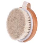 Boar Bristle Wooden Shower Bath Body Brush Exfoliate Reducing Cellulite