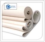 Circular non-slip and heat resistant wool felt food conveyor belt