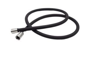 Wholesale Flexible Extra Long Explosion Proof Silicone Shower Hose with SUS304 Brushed Nuts from china suppliers