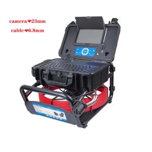 Wholesale Sony CCD 23mm Head Sewer Video Inspection , Sewer Pipe Camera With 7''LCD Monitor from china suppliers