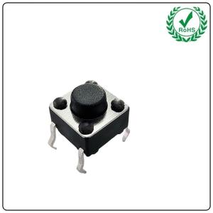 Wholesale 6*6 Tact Switch 4 Pin Copper Foot Copper Cover Vertical DIP Type For Remote Control from china suppliers
