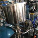 Plastic Tube Filling Ultrasonic Sealing Machine Semi Automatic Lotion Cream Tube