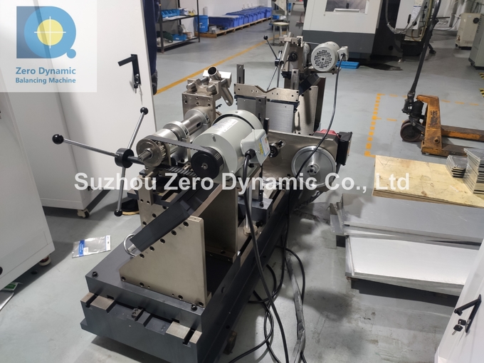 High Speed Rotor Semi Automatic End Face Drilling Balancing Machine