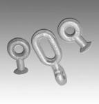 Steel Forged Ball Eye High Strength Materials ISO9001:2008 Certificated
