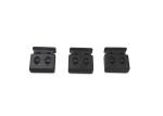 Black Plastic Cord Locks | Clothing Cord Stoppers & Fastener, Used On Garments,