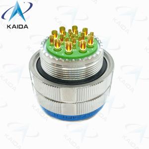 Wholesale MIL-DTL-38999 Series 3 Copper Alloy Contacts Plug Stainless Steel Shell 20 Contacts Gold Finish from china suppliers