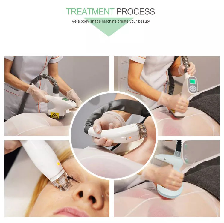 4 In 1 Body Massage Machine Rf Infrared Vela Slim Vacuum Roller Cellulite Reduction V10