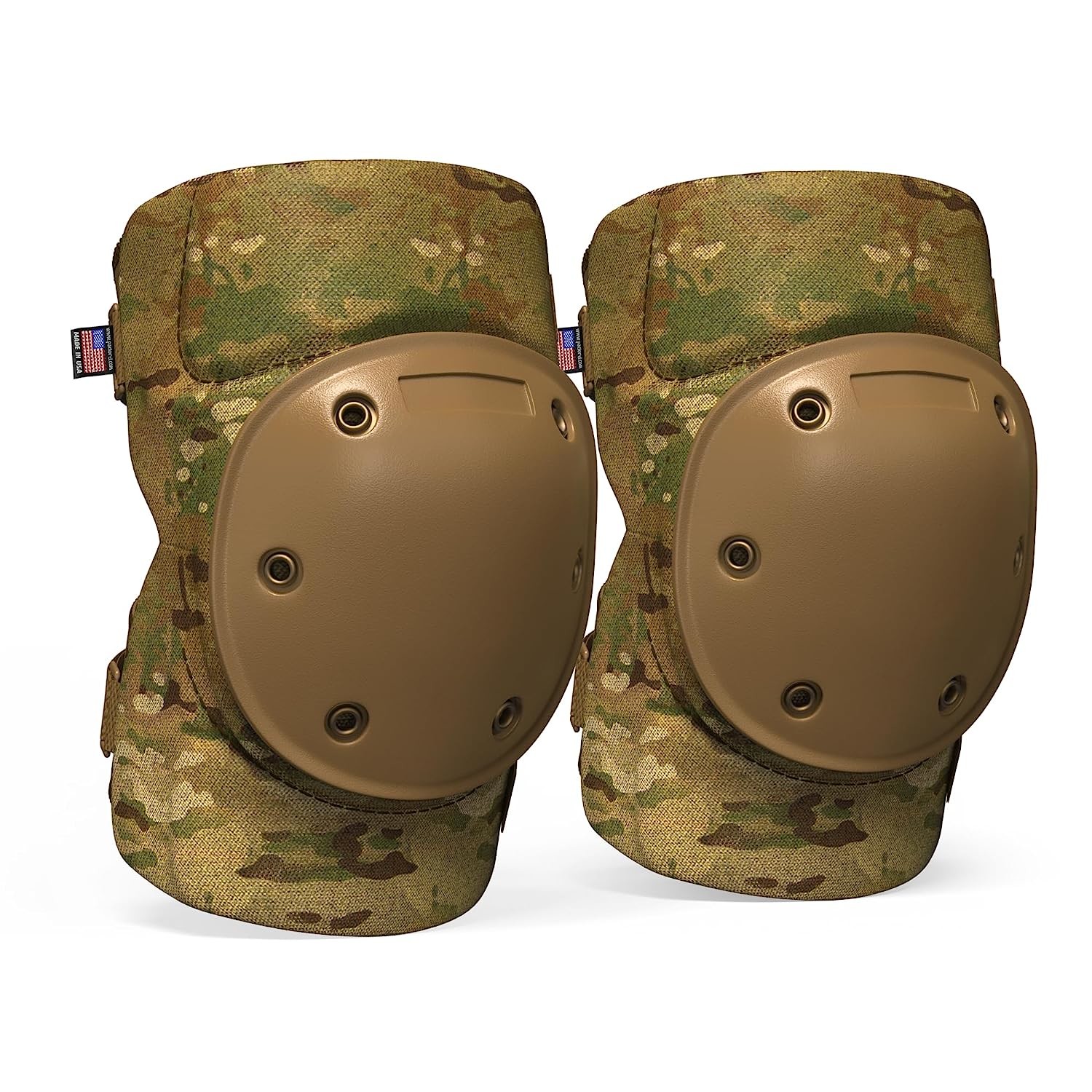Outdoor Kneepad Riding Protector Tactics Tactical Style Multi-Level Protection Knee Pads, Large Size, Multicam