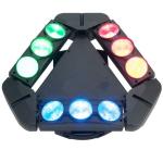 9 Eyes 10W RGBW 4in 1 LED Moving Head Light for Club Party Bar Decoration