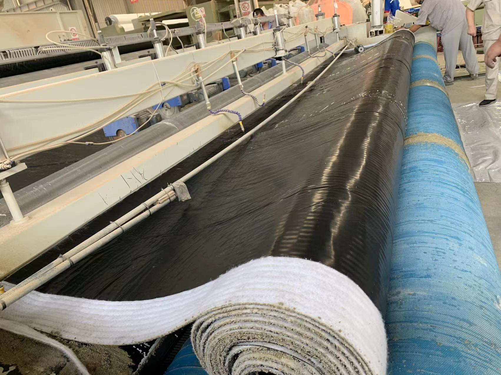 5-Layer ASTM Bentonite Geosynthetics Clay Liner Waterproofing Geotextile with PE Film