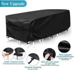 Custom Outdoor Easy-Going Furniture Covers UV Protection Dust Waterproof Patio