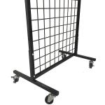 Mobile 400mm Depth 1800mm Height Socks Slipper Rack Stand