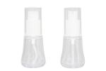 Transparent Heavy Wall 30ml Lotion Pump Bottle 50% PCR PETG For Serum Essence