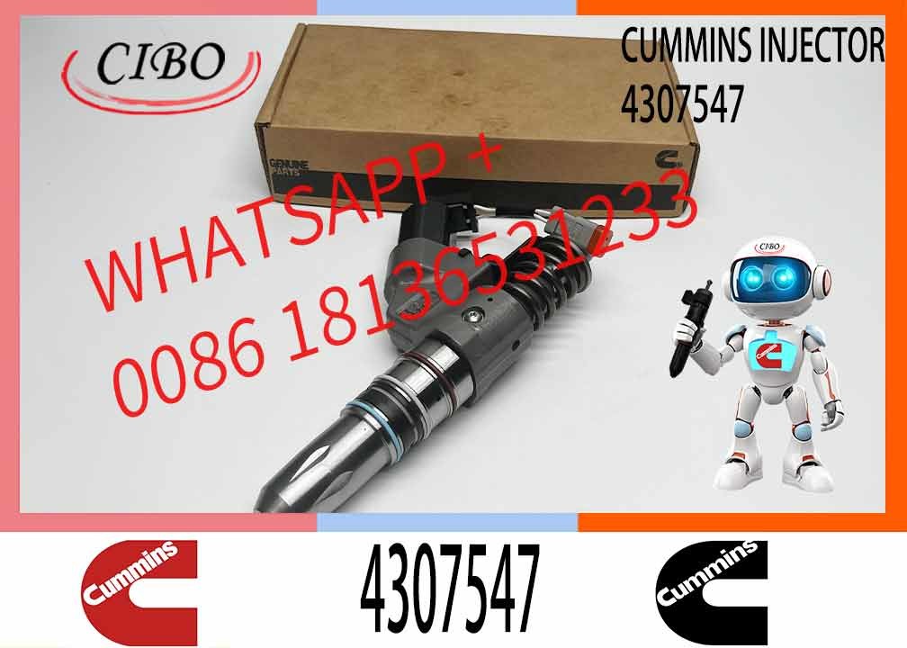4307547 4061851 Ism11 Qsm11 Engine Fuel Injector For Excavator Diesel Engine Parts For Sale