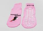 Polyester Altitude Trampoline Park Anti Slip Sports Socks For Adult / Children