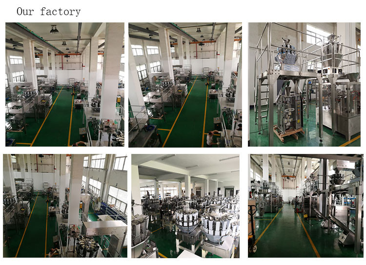 CE 304SS Semi Automatic Packing Machine Multihead Weigher