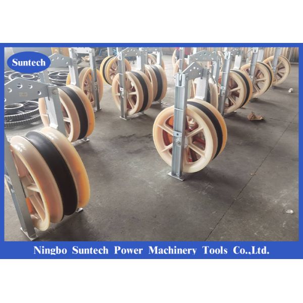 30kn Conductor Stringing Tools Steel Hoisting Tackle Block Pulley For Lifting