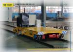 Warehouse Transferring Flat Rail Guided Vehicle , Cargo Heavy Duty Cart Trolley