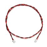 RY Brand JST Wire Harness XHP-2 Connector Cable 22AWG UL1007 Black Red 2P Glue