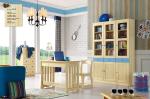 children study room pine solid wood furniture