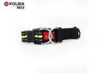Waterproof Nylon Dog Collars Double D High - Impact Plastic Buckle For Night