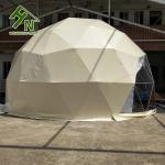 Customized Size Colorful Dining Geodesic Dome Tent 13m Diameter