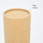 Custom Logo Deodorant Stick 120mm Length Kraft Cylinder Packaging