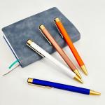 Simple Press Metal Ballpoint Pen Wholesale Matte Roller Ball Pen For Business