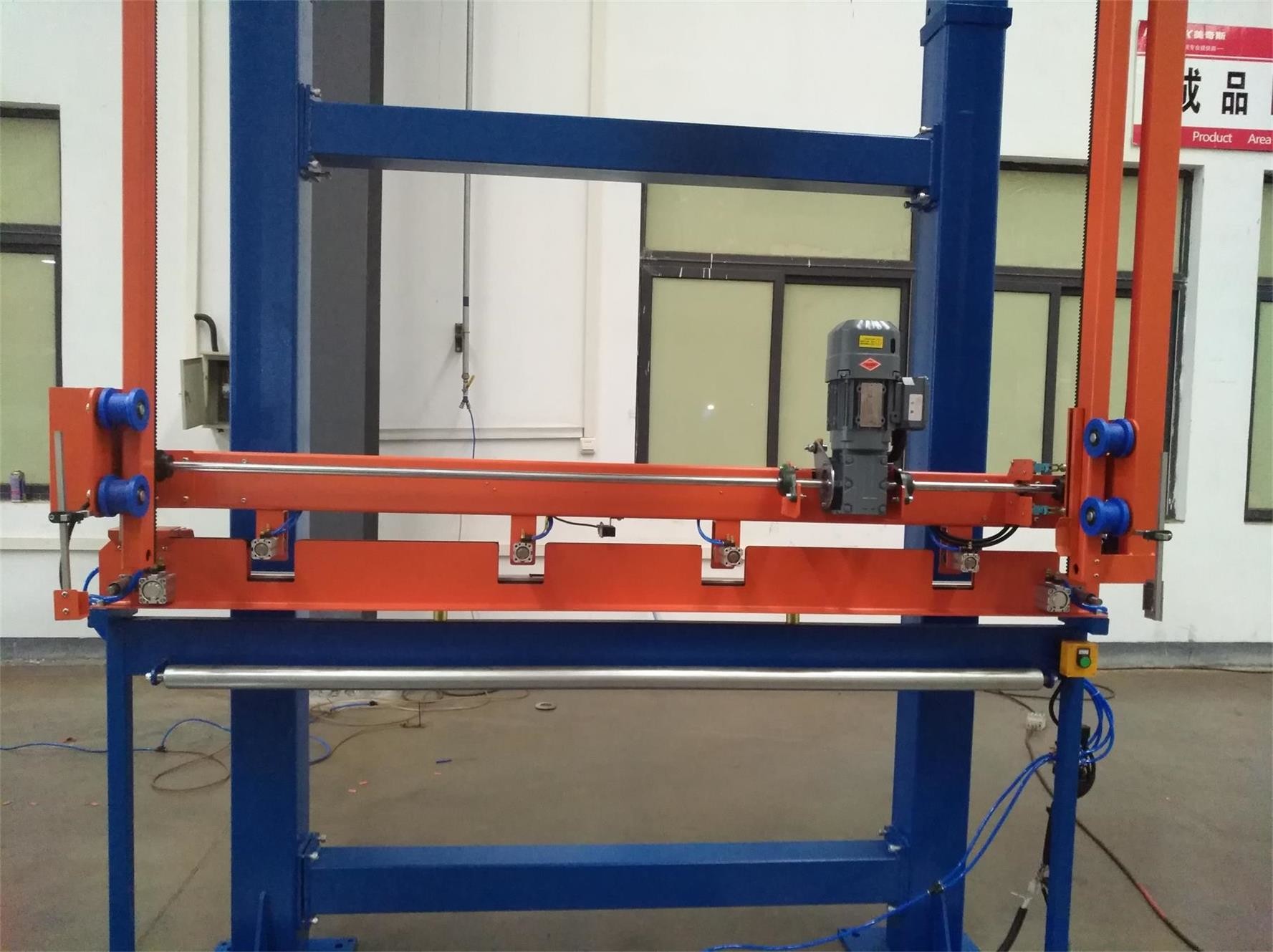 Automatic Rotary Arm Stretch Wrapper MP402D With Top Sheet Dispenser