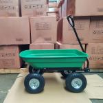 50L Heavy Duty Garden Dump Cart Utility Dump Cart Garden Dump Trolley
