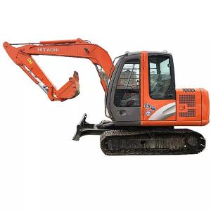 Wholesale Secondhand Hitachi EX60 Excavator 6 Ton Mini Digger Red For Construction from china suppliers