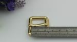 Bag Parts Accessories Zinc Alloy Shiny Gold 25 MM Roll Pin Belt Buckle For Sales