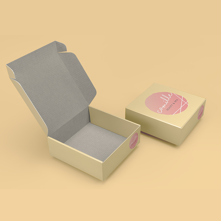 Recycled Full Color Printed Boxes Corrugated Carton Boxes For Dress Cloth And Shoes