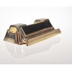 Funeral Plastic Coffin Decoration Corner 7# American Style With Metal Rod