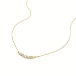 Minimalist 925 Sterling Silver Tennis Pendant Necklaces for Women Layer