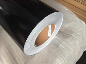 Wholesale Colour Cutting Black Adhesive Vinyl Roll , PVC Black Self Adhesive Vinyl Sheet from china suppliers
