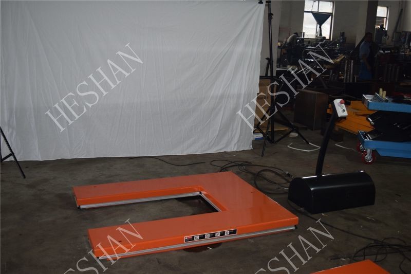 Workshop Hydraulic Material Lifts Electric Small Portable Scissor Lift