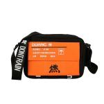 New men's and women's polyester waterproof shoulder bag slung personality street