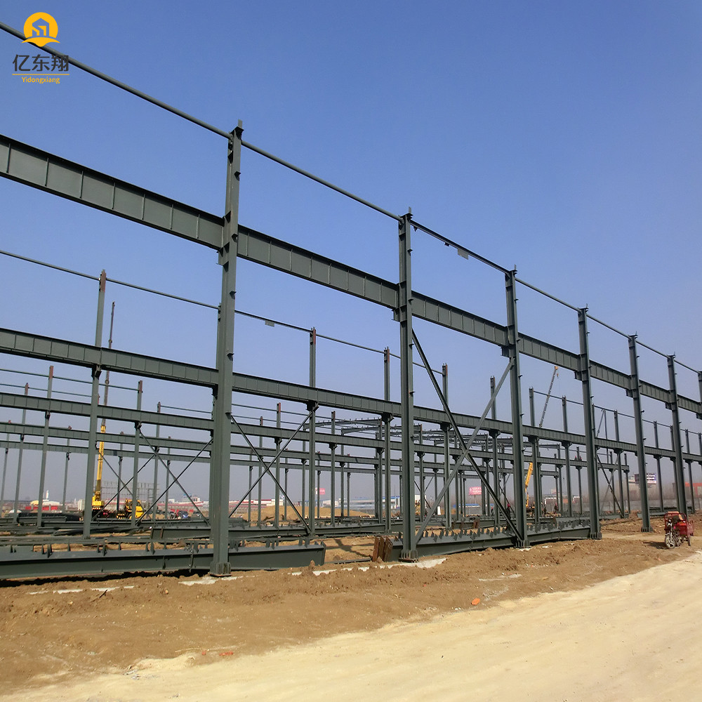 Sandwich Panel Pre Engineered Building Galvanized Steel Structure Tower Construction