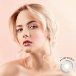 KSSEYE Colored Most Natural Blue Contact Lenses Cosmetic Without Diopters 14mm