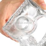 Customize Sealing Type Empty Clear Glass Liquor Bottle 700ml 750ml Vodka Rum