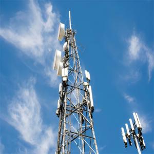 Wholesale Angle Lattice Steel Radio Antenna 4g Wireless Equipment Antenna Booster Cell Signal Mobile Telecommunication Tower from china suppliers
