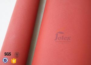 Wholesale Silicone Coated High Silica Cloth 700g 0.8mm Red Silicone Fibre Glass Fabric from china suppliers